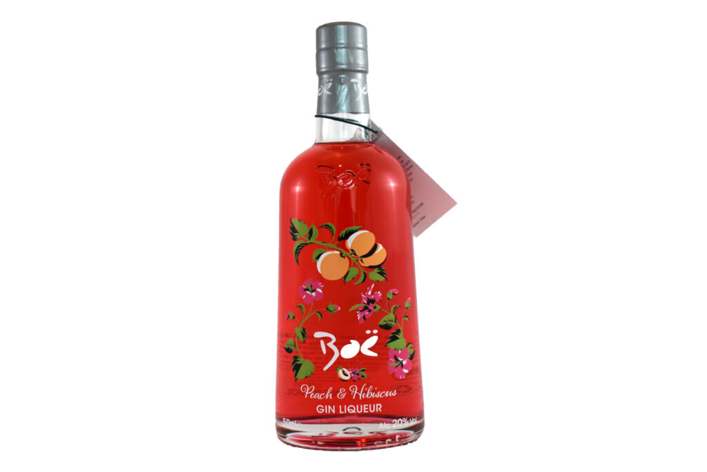 Boe Peach & Hibiscus Gin Liqueur The Spirit Bottle Boe Peach & Hibiscus Gin Liqueur The Spirit Bottle