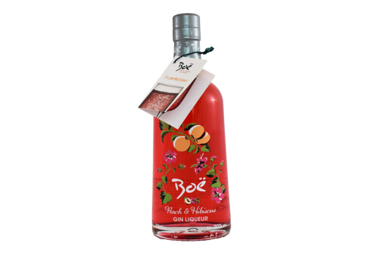 Boe Peach & Hibiscus Gin Liqueur The Spirit Bottle Boe Peach & Hibiscus Gin Liqueur The Spirit Bottle