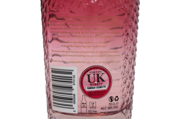 Isle Of Wight Mermaid Pink Gin