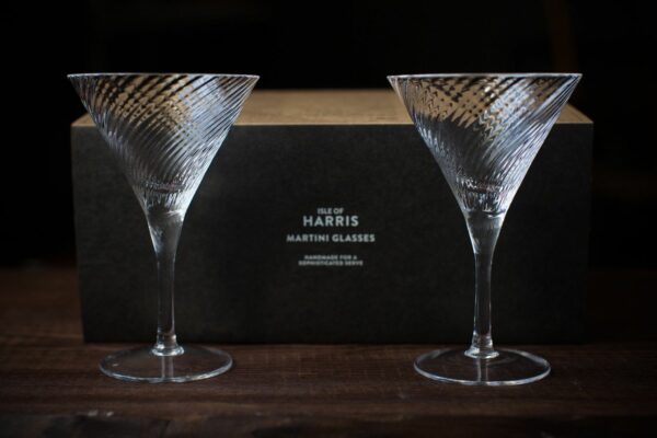 Isle of Harris Martini Glasses