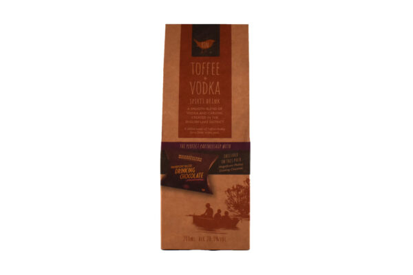 Kin Toffee Vodka Malted Drinking Chocolate Gift Set
