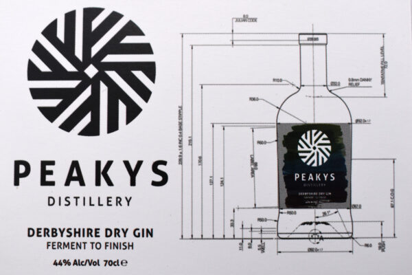 Peakys Derbyshire Dry Gin