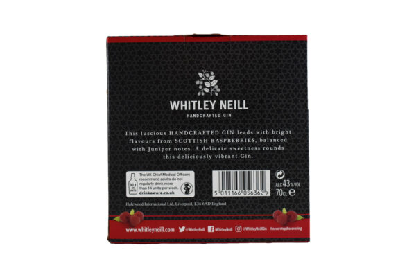 Whitley Neill Raspberry Gin Gift Set